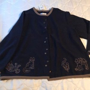 Womens cat sweater